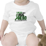 Liver Cancer NEVER KNEW A HERO 2 Grandmother Tee Shirt