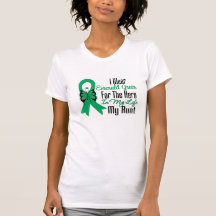 Liver Cancer Ribbon Hero My Aunt Tee Shirts