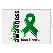 Liver Disease Awareness 5 Greeting Card
