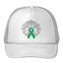 Liver Disease Fight Like A Girl Fleurish Mesh Hat