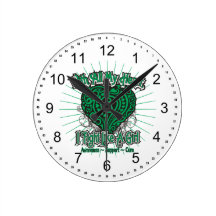 Liver Disease Heart I Fight Like A Girl Wallclocks