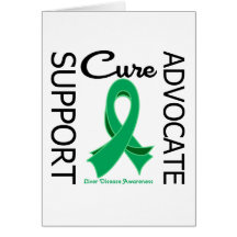 Liver Disease Support Advocate Cure Greeting Cards