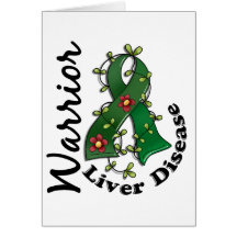 Liver Disease Warrior 15 Greeting Card