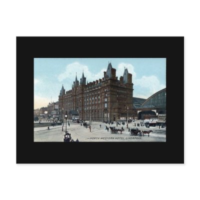 Liverpool, North Western Hotel Post Cards by gregoryolney2