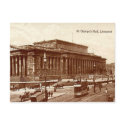 Liverpool, St George's Hall postcards