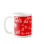 Liverpudlian / Wacker mug, Red