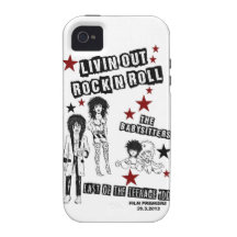 LIVIN' OUT ROCK'N'ROLL FILM PREMIERE MERCHANDISE iPhone 4 COVER