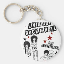 LIVIN' OUT ROCK'N'ROLL FILM PREMIERE MERCHANDISE KEY CHAIN