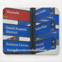 Living Downtown Des Moines Mouse Pad
