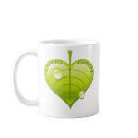 LIVING GREEN LEAF mugs