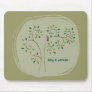 living in paradise mouse pads