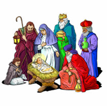 Living Nativity Sculpture