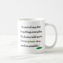 Living On Greens Coffee Mugs