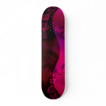 "Living on Love" Fractal Art Custom Skateboard
