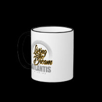 Living the Dream in Atlantis mugs