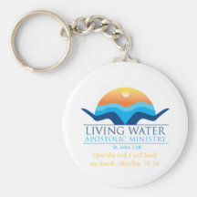 living water key chain