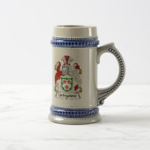 Livingstone Coat of Arms Stein - Family Crest Coffee Mug
