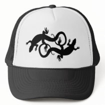 Lizard Art Baseball Caps Lizard Trucker Hats