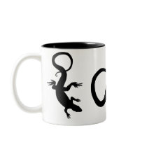 Lizard Art Coffee Cup Cool Reptile Lizard Mugs