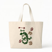 Lizard Canvas Bag