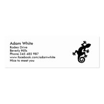 Lizard Business Cards