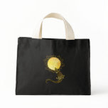Lizard Holding the Sun Tote Bag