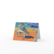 Lizard, Horned Toad Greeting Card