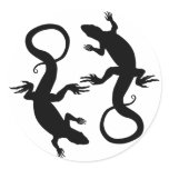 Lizard Stickers Cool Retro Reptile Art Stickers