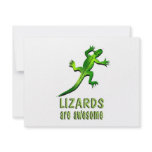 Lizards are Awesome invitations