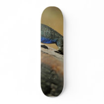 Lizards Blue Belly Scales Skateboard