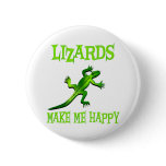 Lizards Make Me Happy buttons