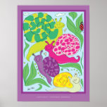 LizartLizard Poster Snail Sketch posters