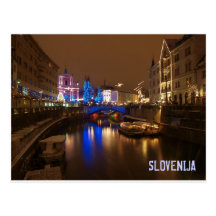 Ljubljana Slovenia in December Postcards