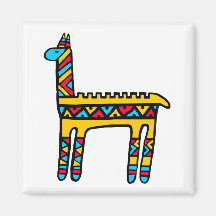 Llama-colours Magnets