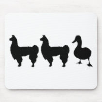 Llama Llama Duck Mousepads