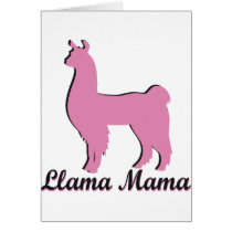 Llama Mama Greeting Cards