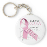 Llevo Rosa para mi Hija Keychains