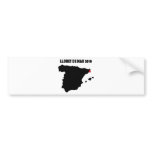 lloret de mar 2010 bumper stickers
