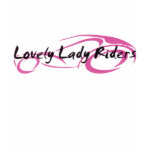 LLR Sports Bike Logo Lady Riders Tee t-shirts