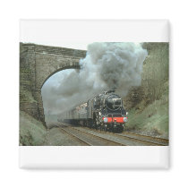 LMS Class 5 blasts along the Settle & Carlisle rou Magnets