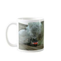 LMS Class 5 blasts along the Settle & Carlisle rou Coffee Mug