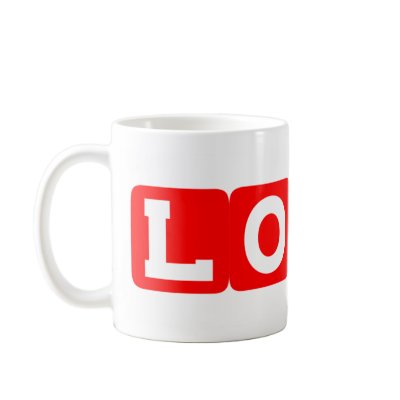 Lo♥e II Mug by KevOzDotCom