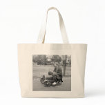 Load Test, early 1900s Canvas Bag