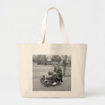 Load Test, early 1900s Canvas Bag