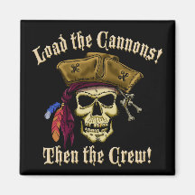 Load the Cannons Fridge Magnets