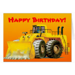 Loader Custom Greeting Card