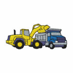 Loader with Truck embroidered shirts