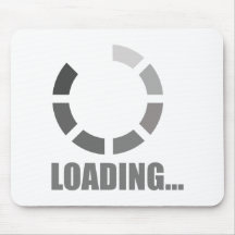 Loading bar mouse pad