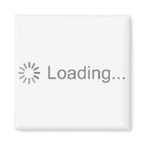 Loading Image Icon Refrigerator Magnets
