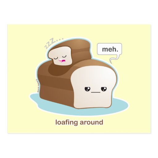 Loafing Around Postcard Zazzle